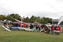 Abschluubild der Antik Modellfliegerfreunde in Oberschleissheim