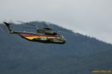 RC-Sikorsky beim E-Flugtag in Bad Tölz