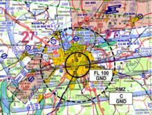 Karte Flugbeschränkungsgebiet Oktoberfest 2016