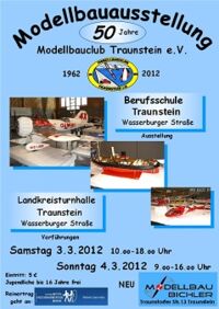 Fleyer Jubiläumsausstellung Modellbauclub Traunsein