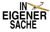 in Eigener Sache